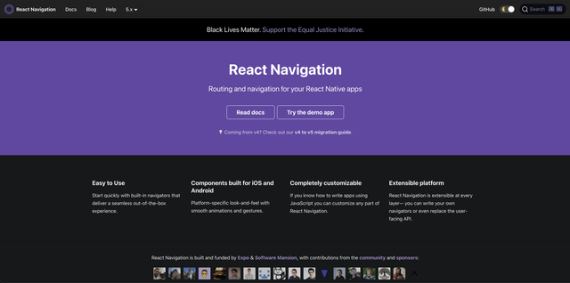 React Navigation